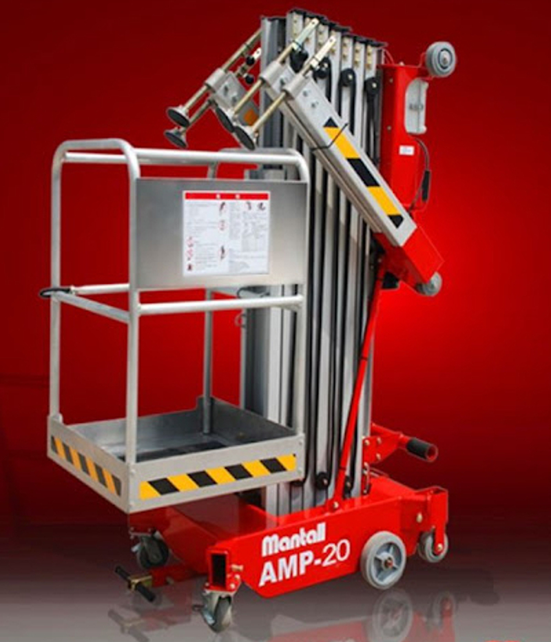 (DC) Push Around Vertical Man Lift AMP 20